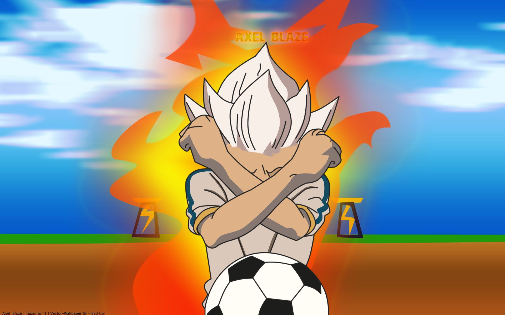 Title Anime Inazuma Eleven Axel Blaze Wallpaper Eleven Wallpaper HD Android HD Wallpaper
