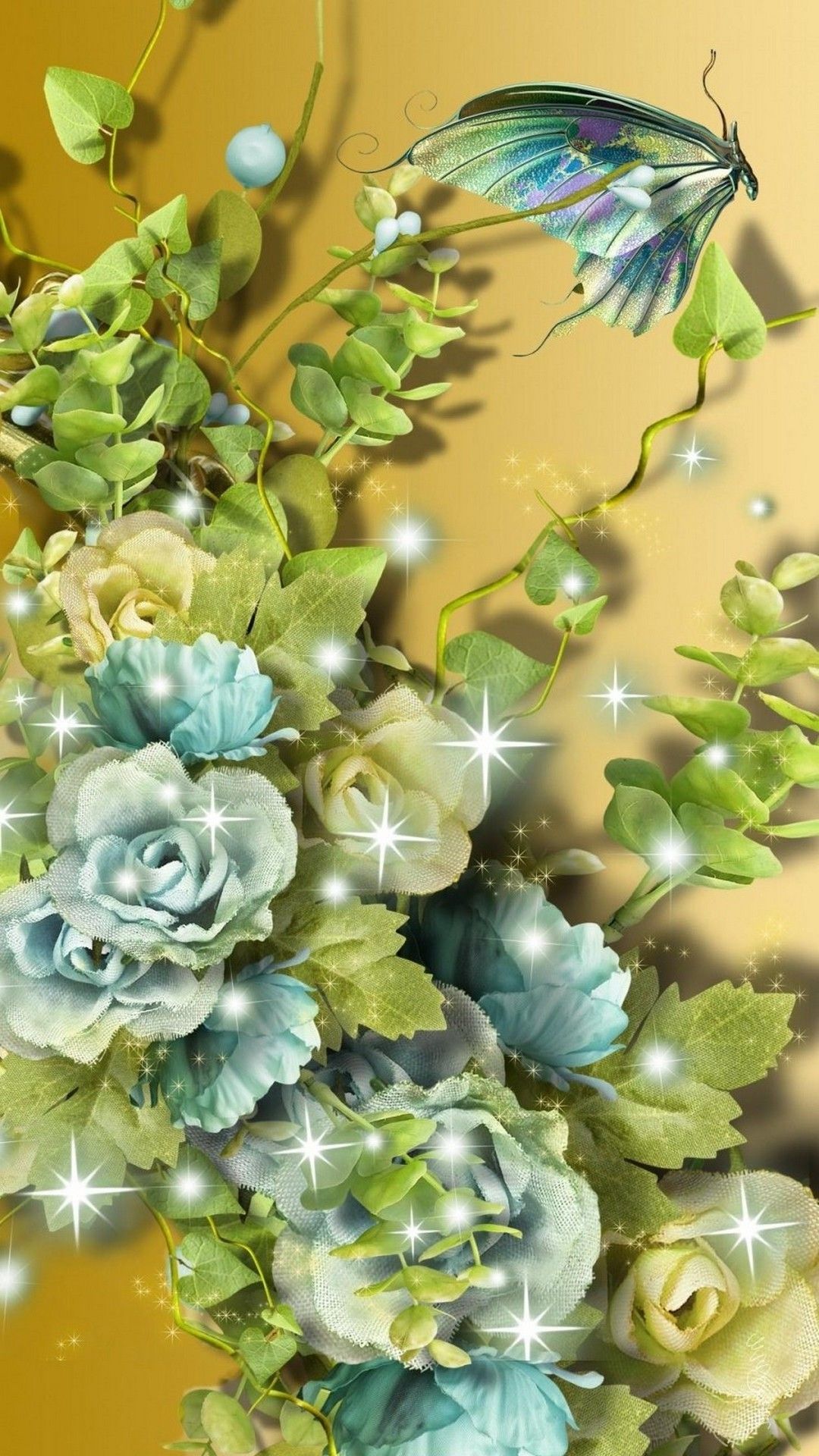 3D Flower Cellphone Wallpaper Cute Wallpaper