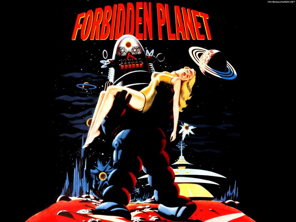 Forbidden Planet Science Fiction Films Wallpaper