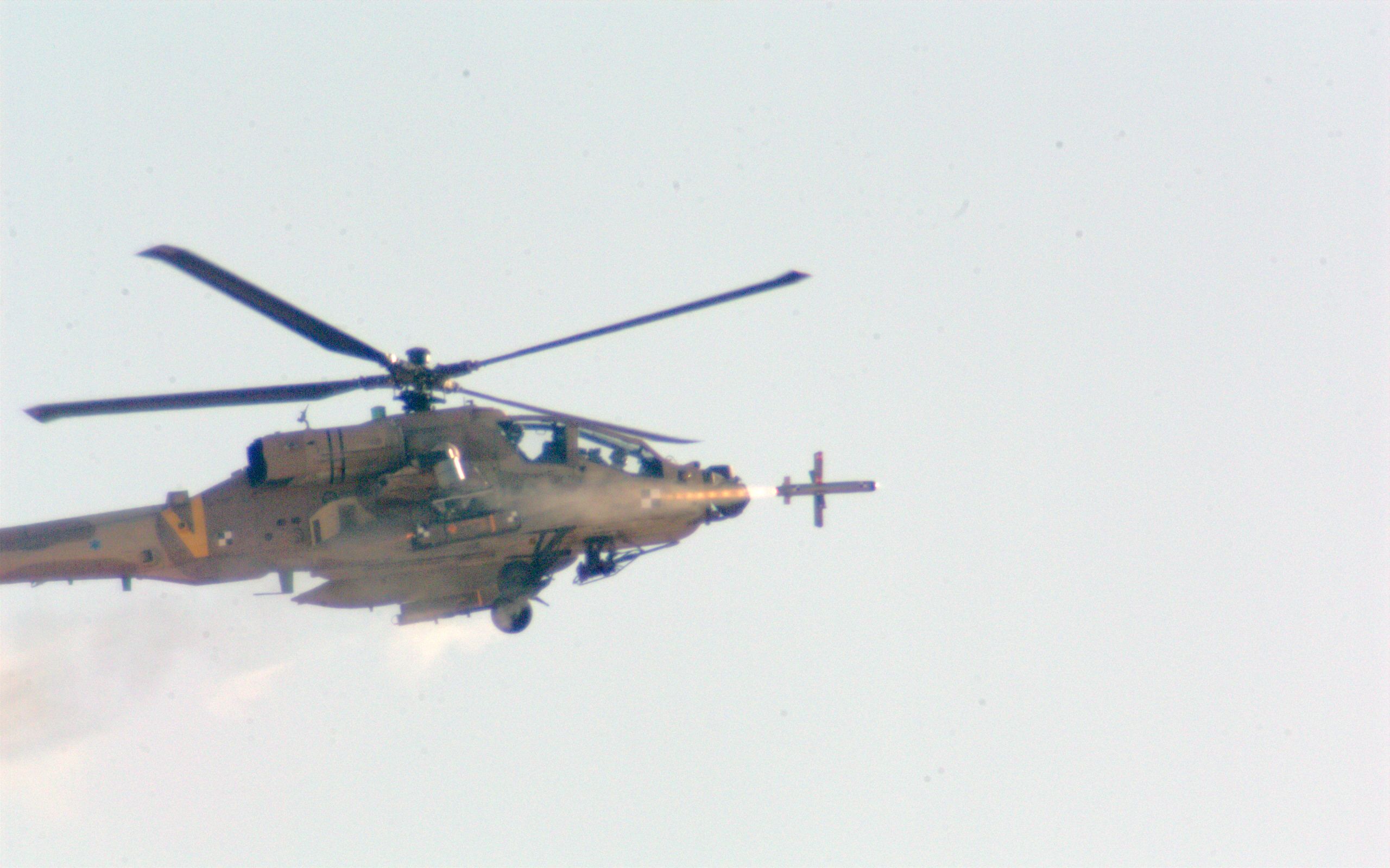 SPIKE Launched from Israeli APACHE Security & Defence