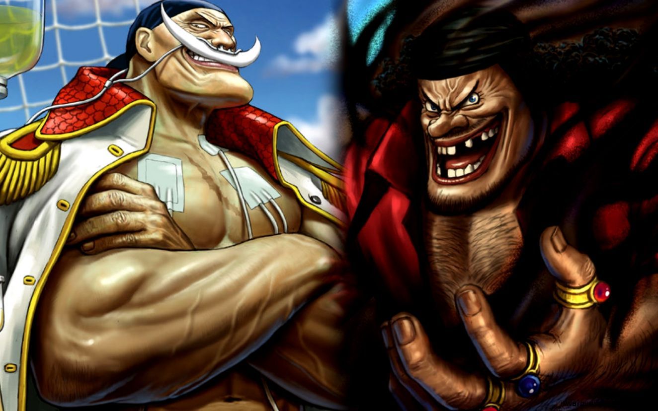 iPhone White Beard One Piece Wallpaper