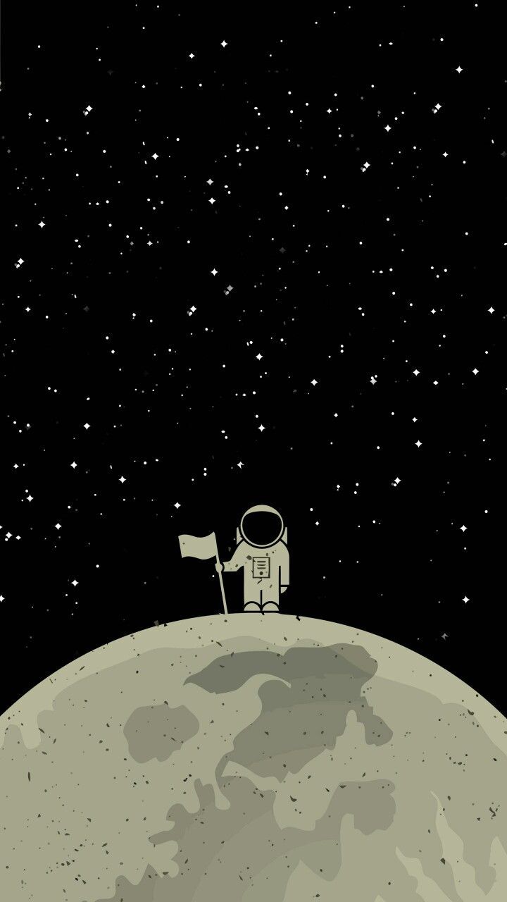 Cute astronaut. Wallpaper space, Space phone wallpaper, Outer space wallpaper