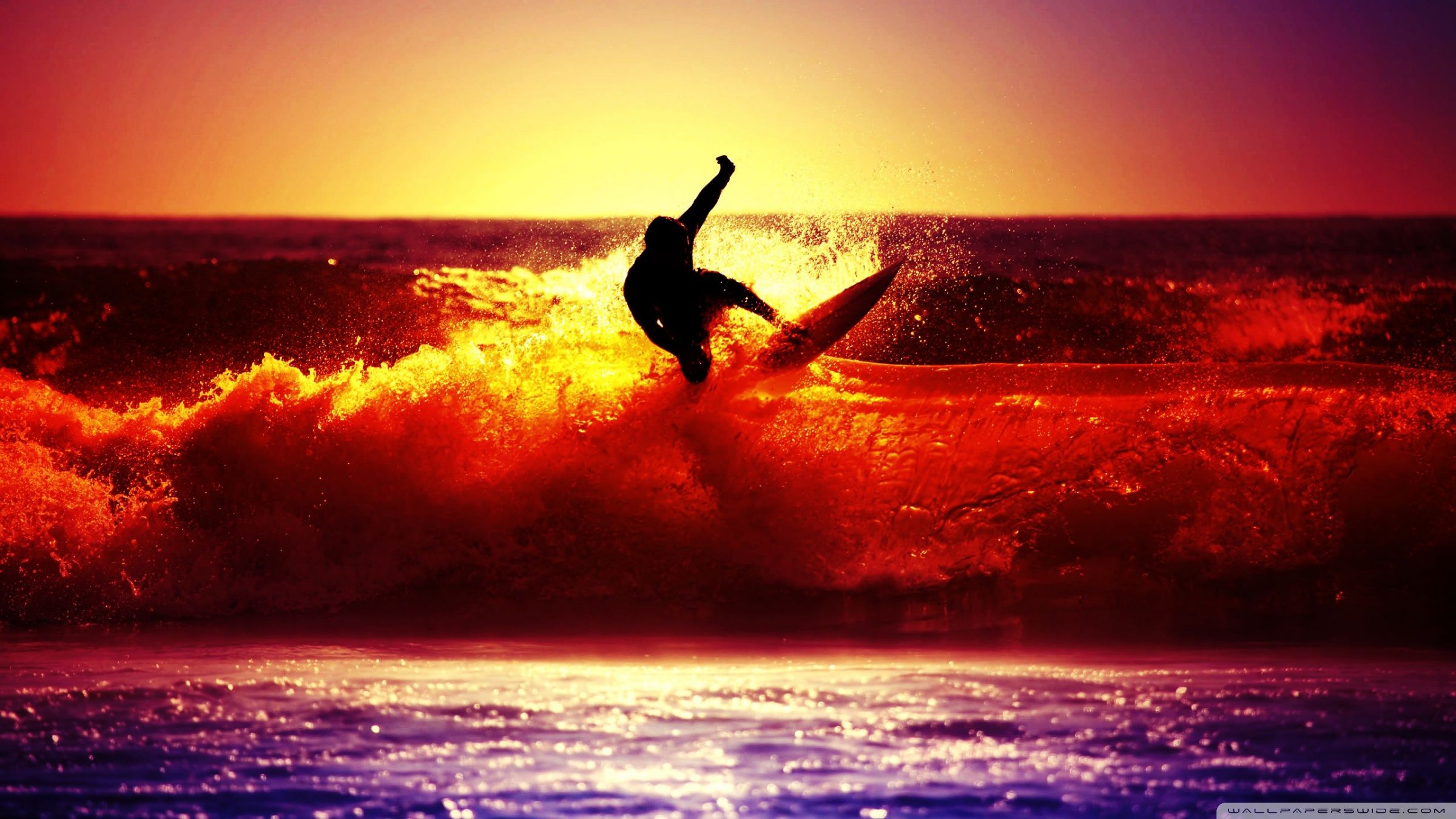Surfing Ultra HD Desktop Background Wallpaper for: Multi Display, Dual Monitor, Tablet