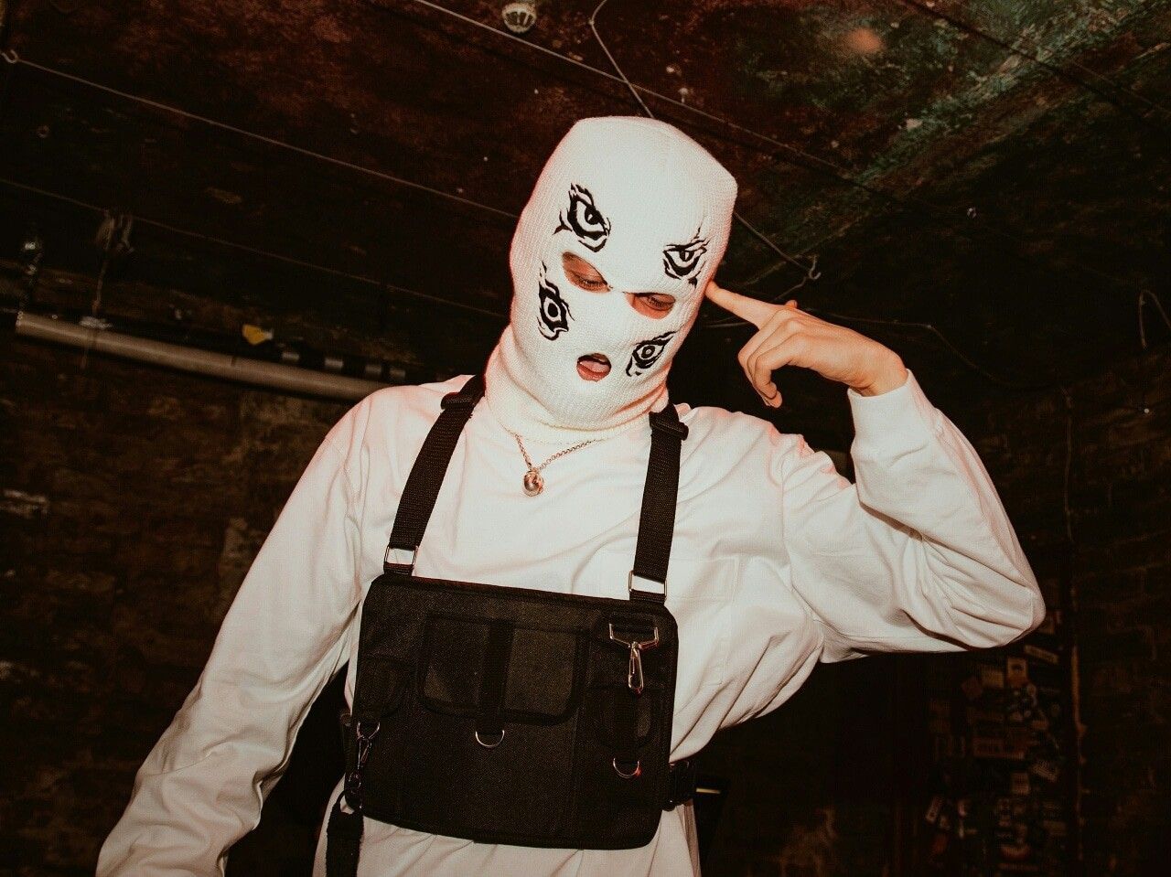Pfp Gangster Aesthetic Hood Wallpapers Ski Mask Gangsta Photos | The ...