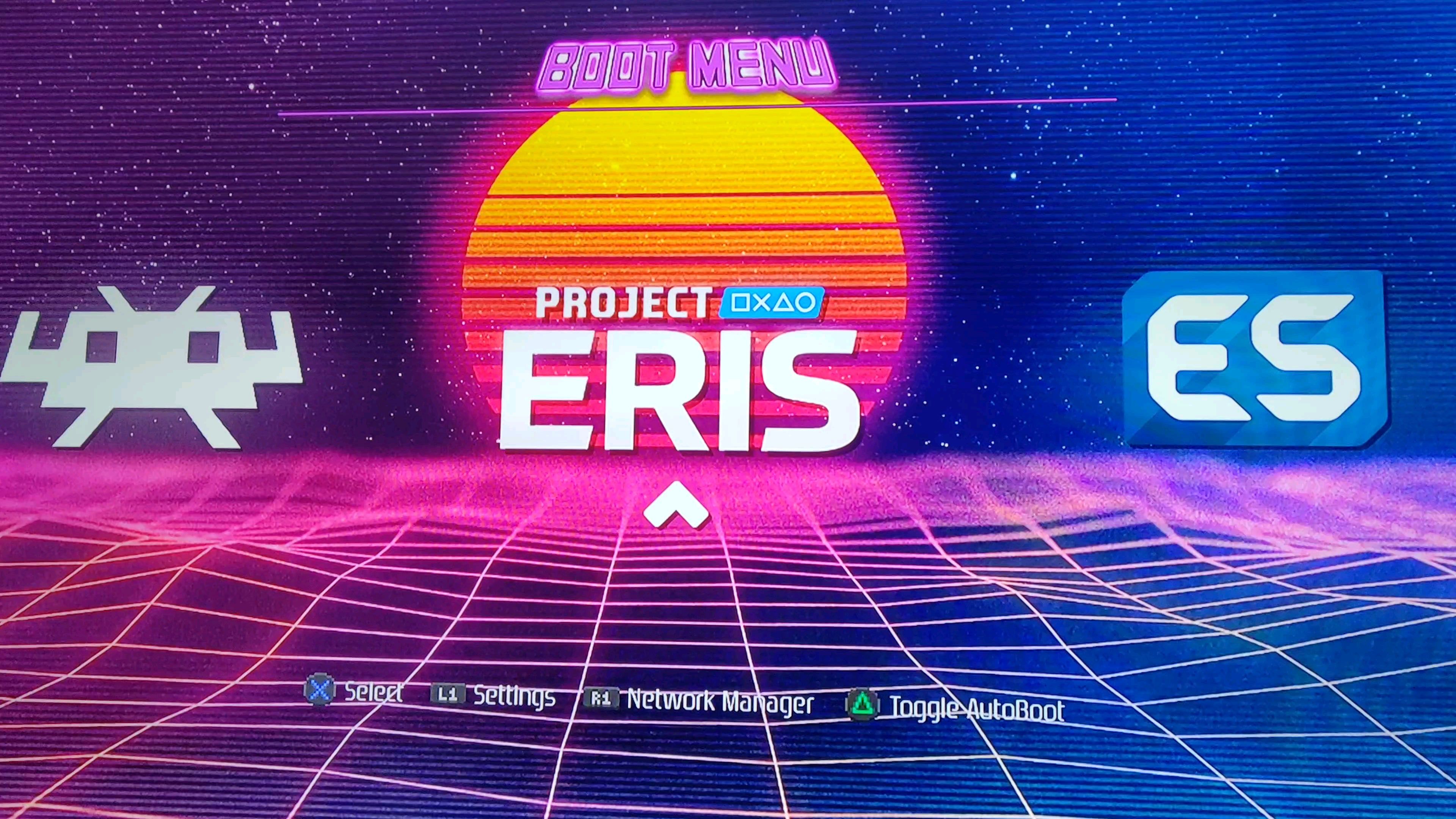 Project ERIS Retrowave Theme