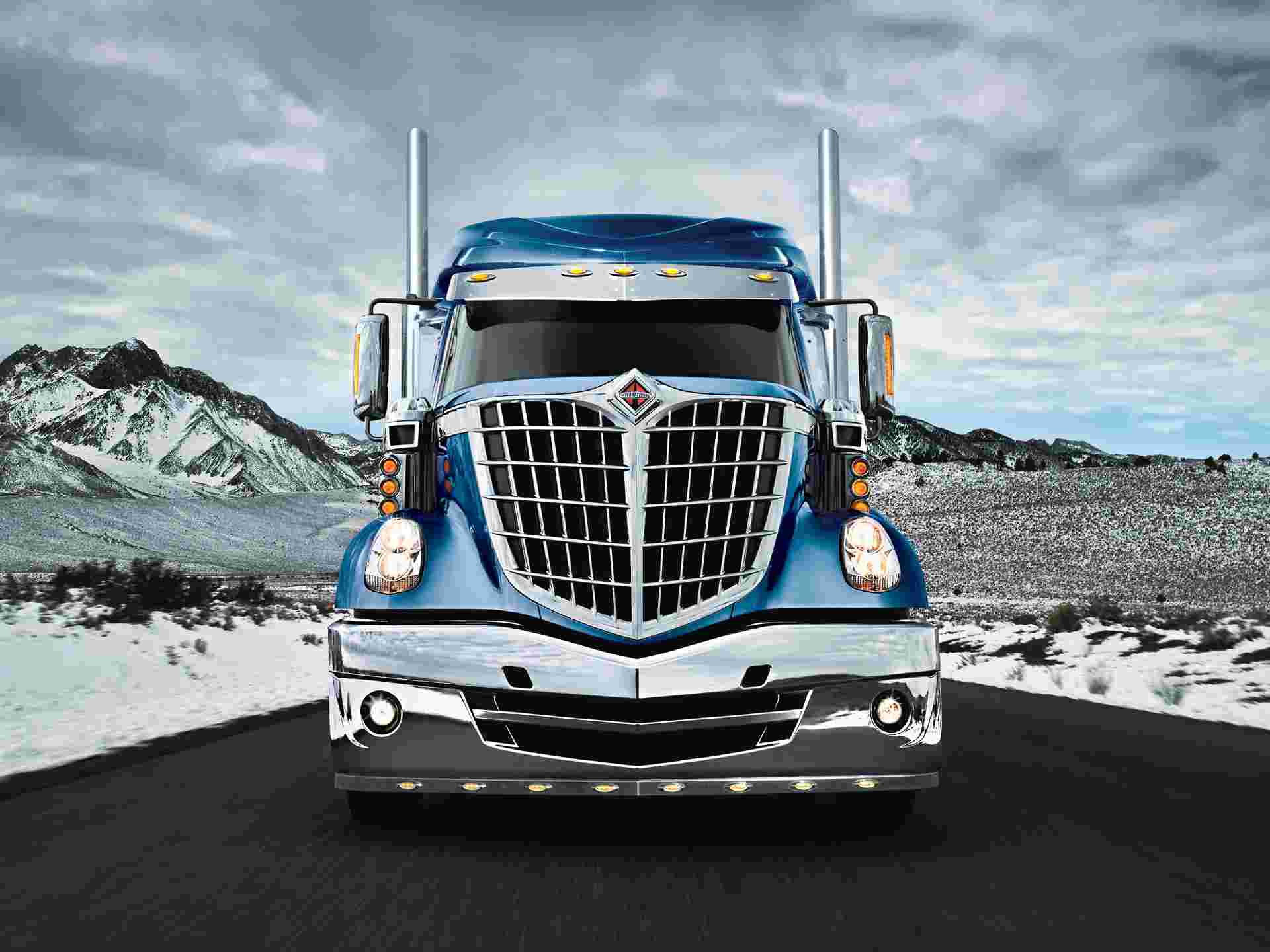 international truck wallpaper