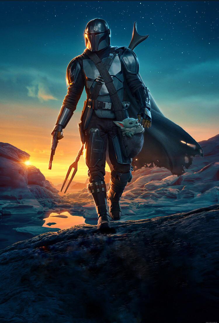 The Mandalorian Season 2 Textless Poster!