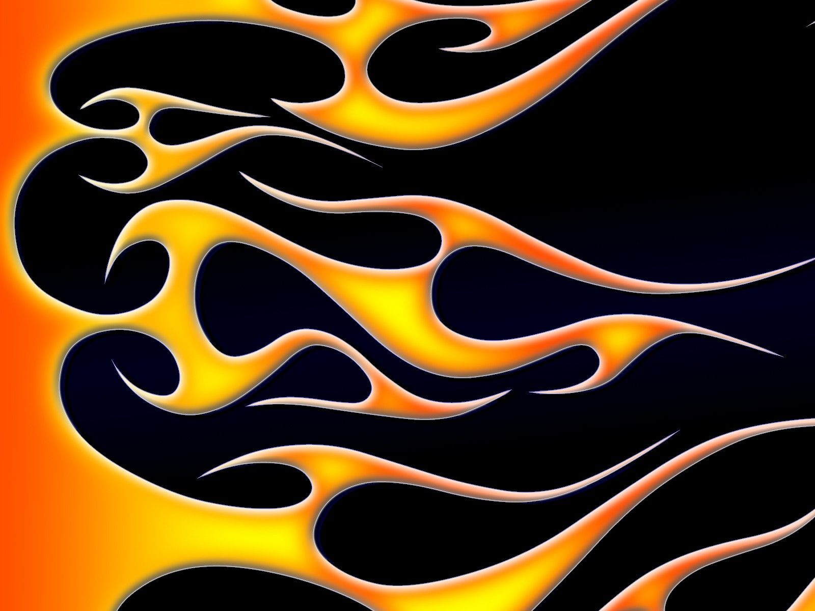 Download Flames Hot Wallpaper 1600x1200