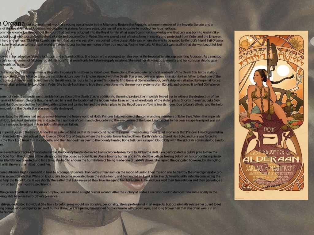 Leia 4K wallpaper for your desktop or mobile screen free and easy to download