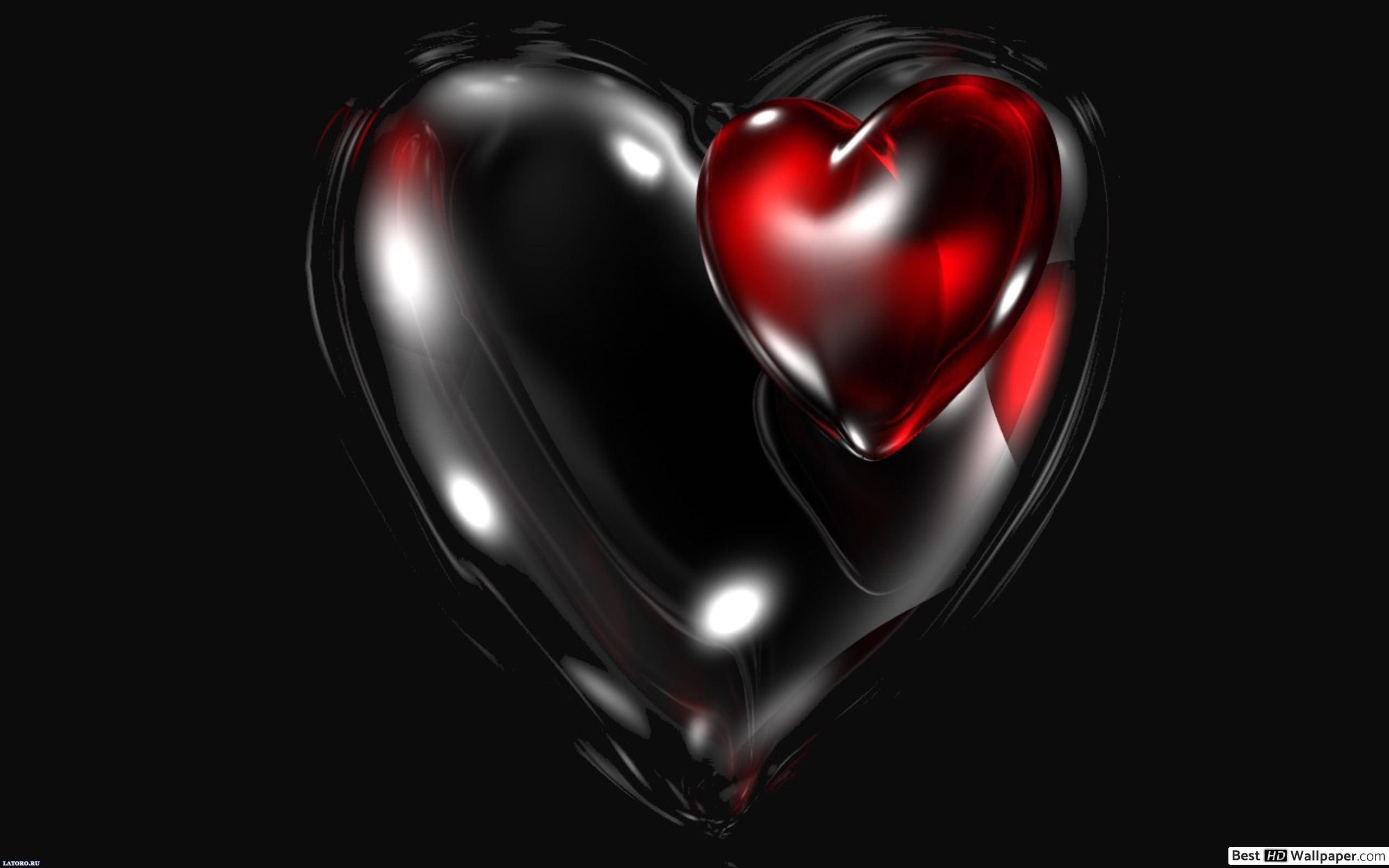 Valentine's day heart 2K wallpaper download
