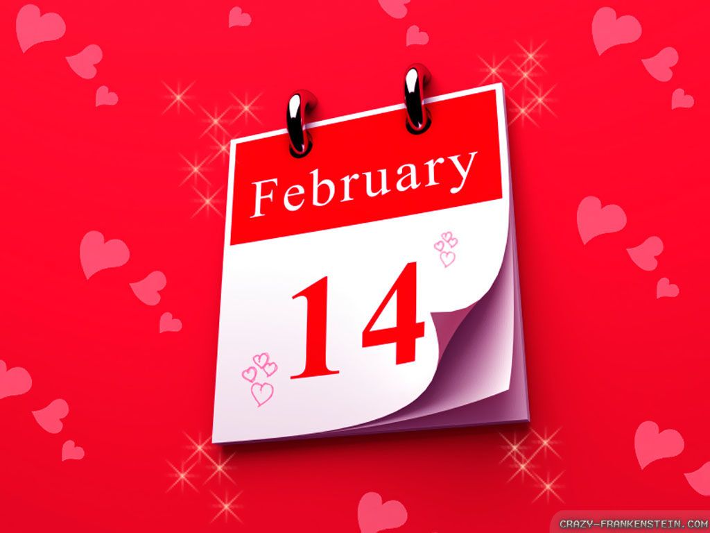 february valentines day wallpaperx768