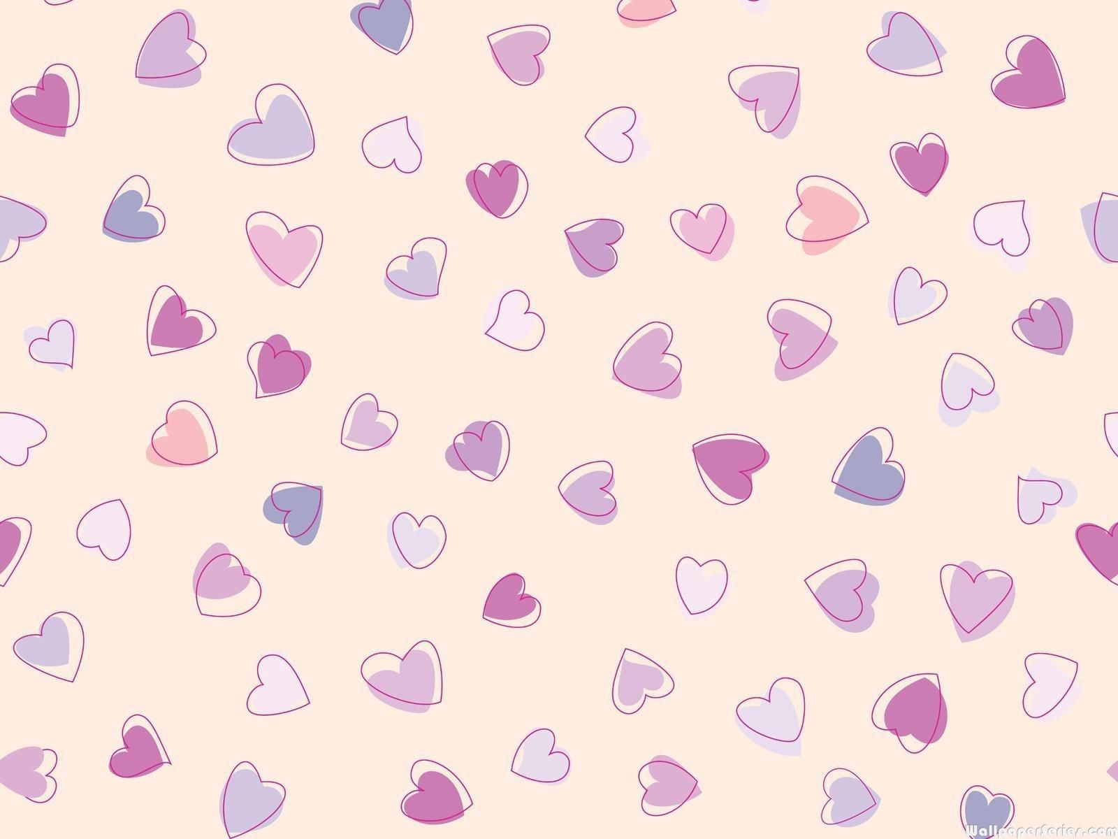 Cute Hearts Desktop Wallpaper Free Cute Hearts Desktop Background