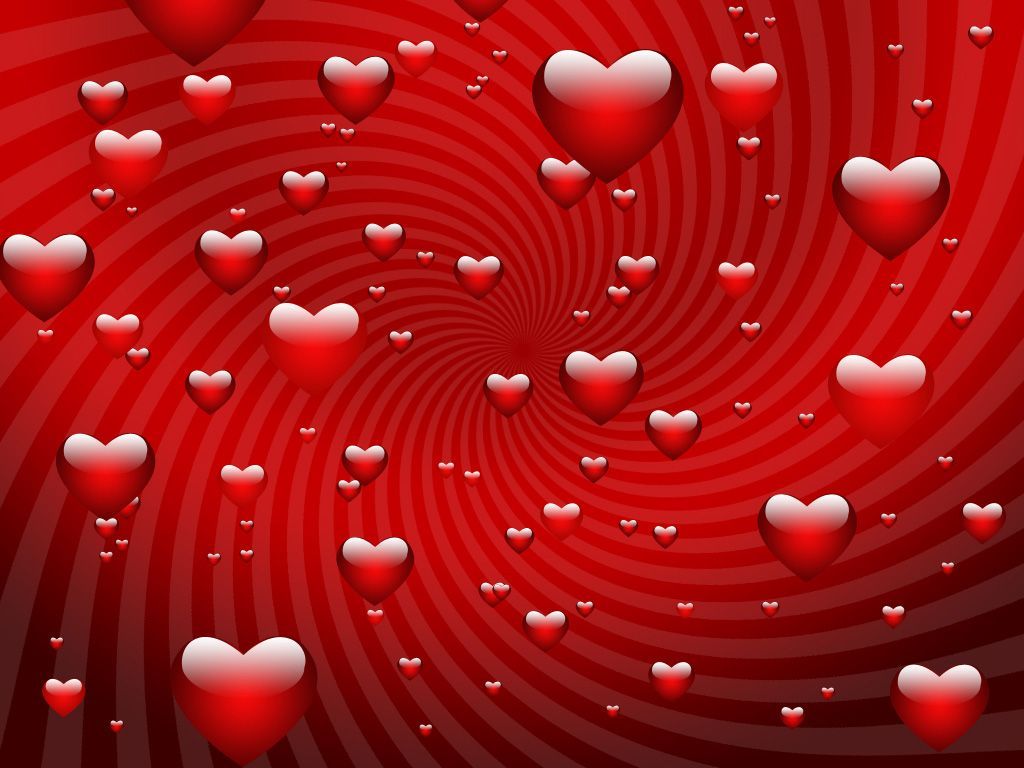 Red Valentine Hearts wallpaper .com