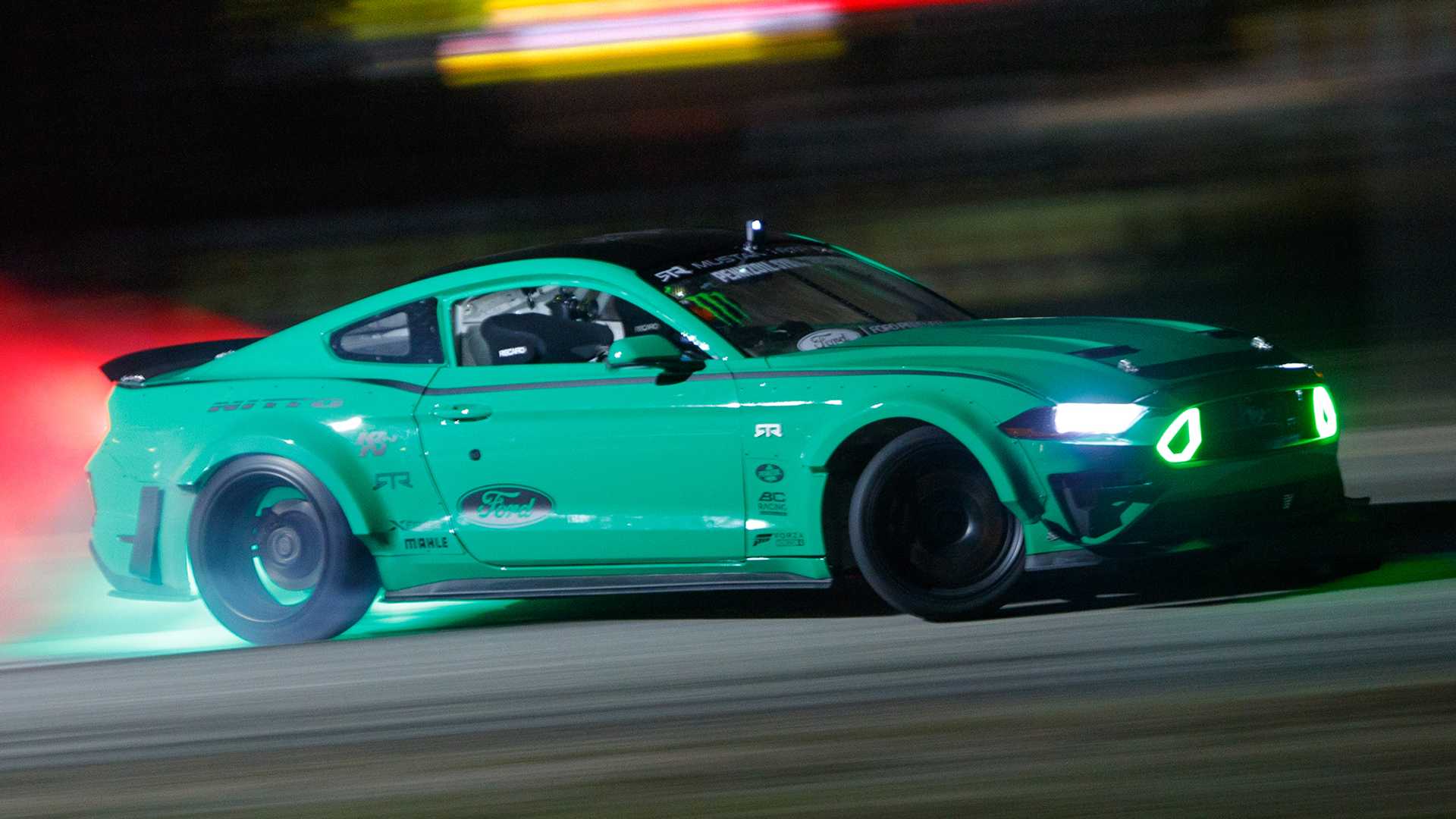 Watch Vaughn Gittin Jr. Drift An Entire Cloverleaf Interchange
