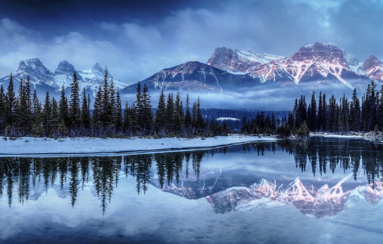 Free Mountain And Winter Wallpapers HD  PixelsTalkNet