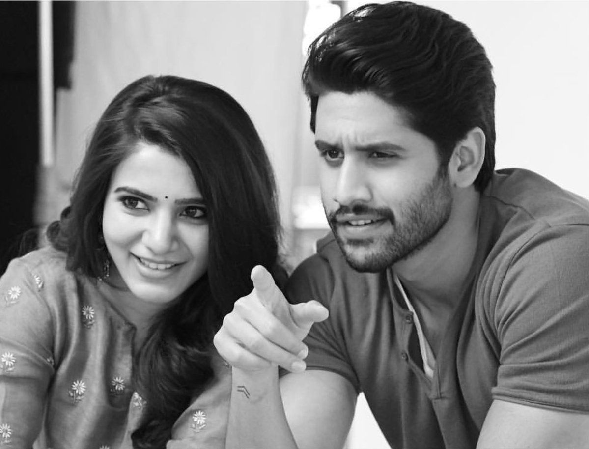 Samantha and Naga Chaitanya make an adorable couple in this pic from a new brand endorsement shoot
