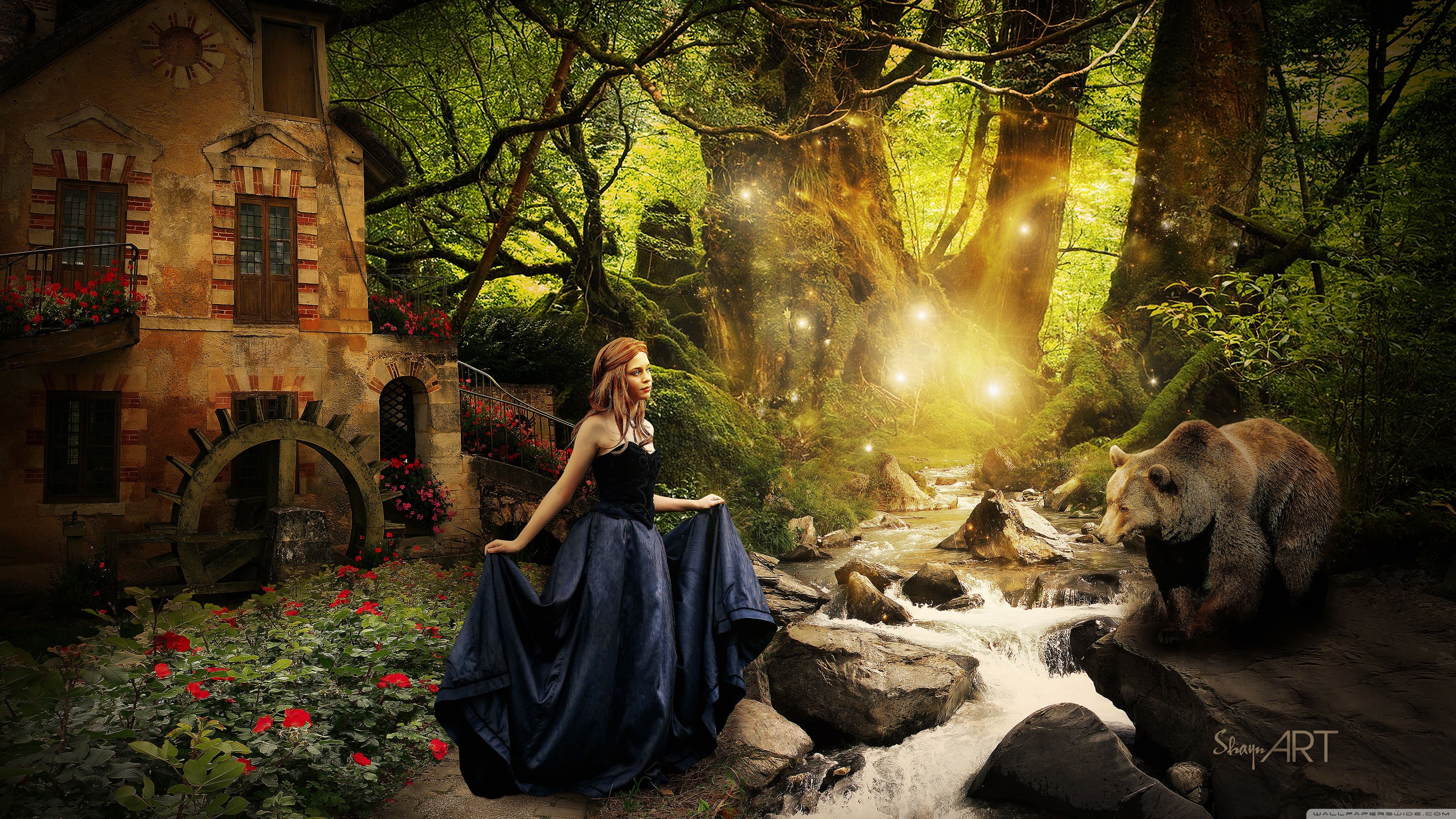 Serafina And The Black Cloak Background Wallpaper & Background Download