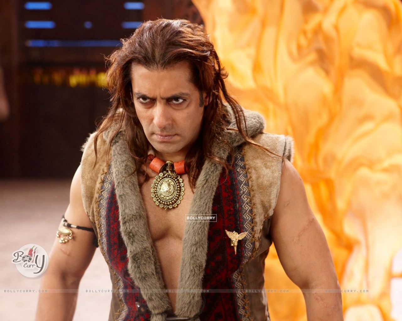 Wallpaper Salman in the movie Veer size:1280x1024