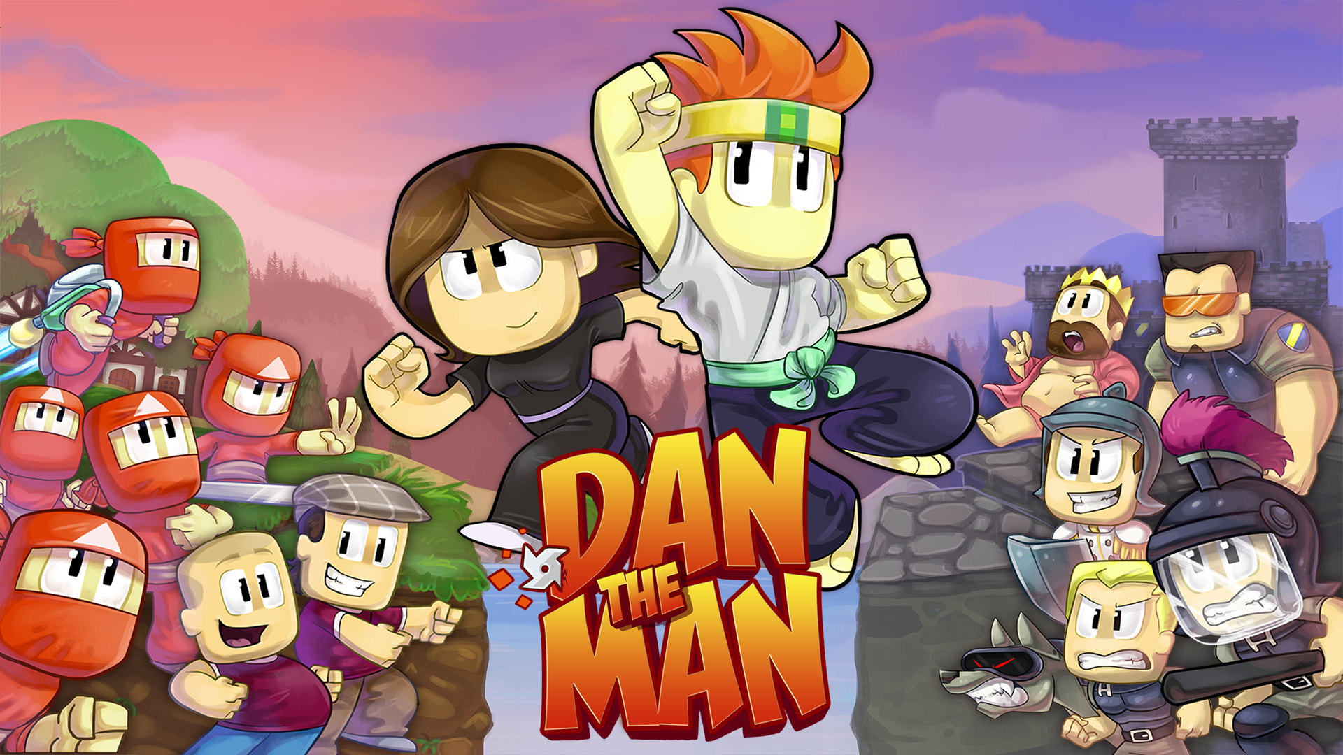 Dan the man fanart