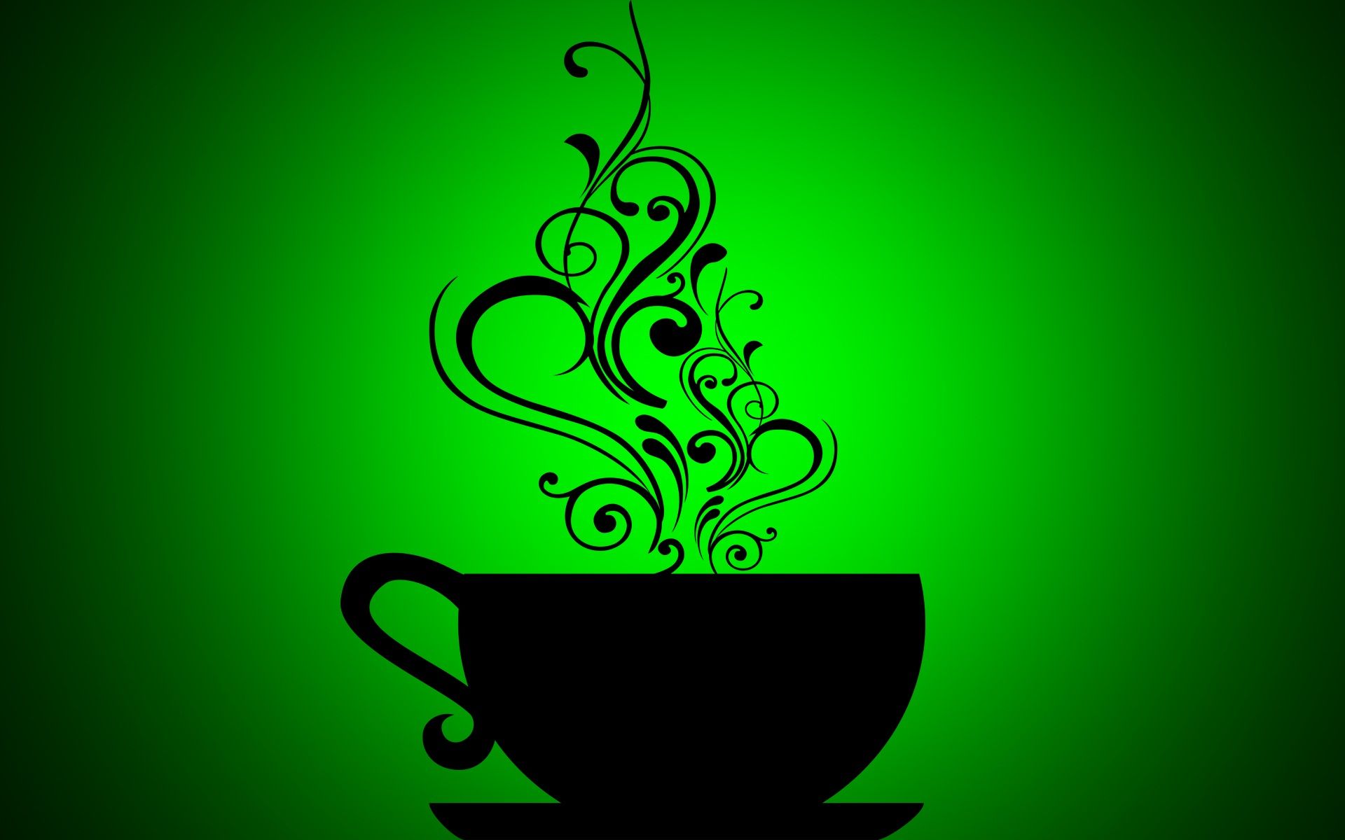 Tea Cup Art For Good Morning Wishes Cup Black And White Png Wallpaper & Background Download