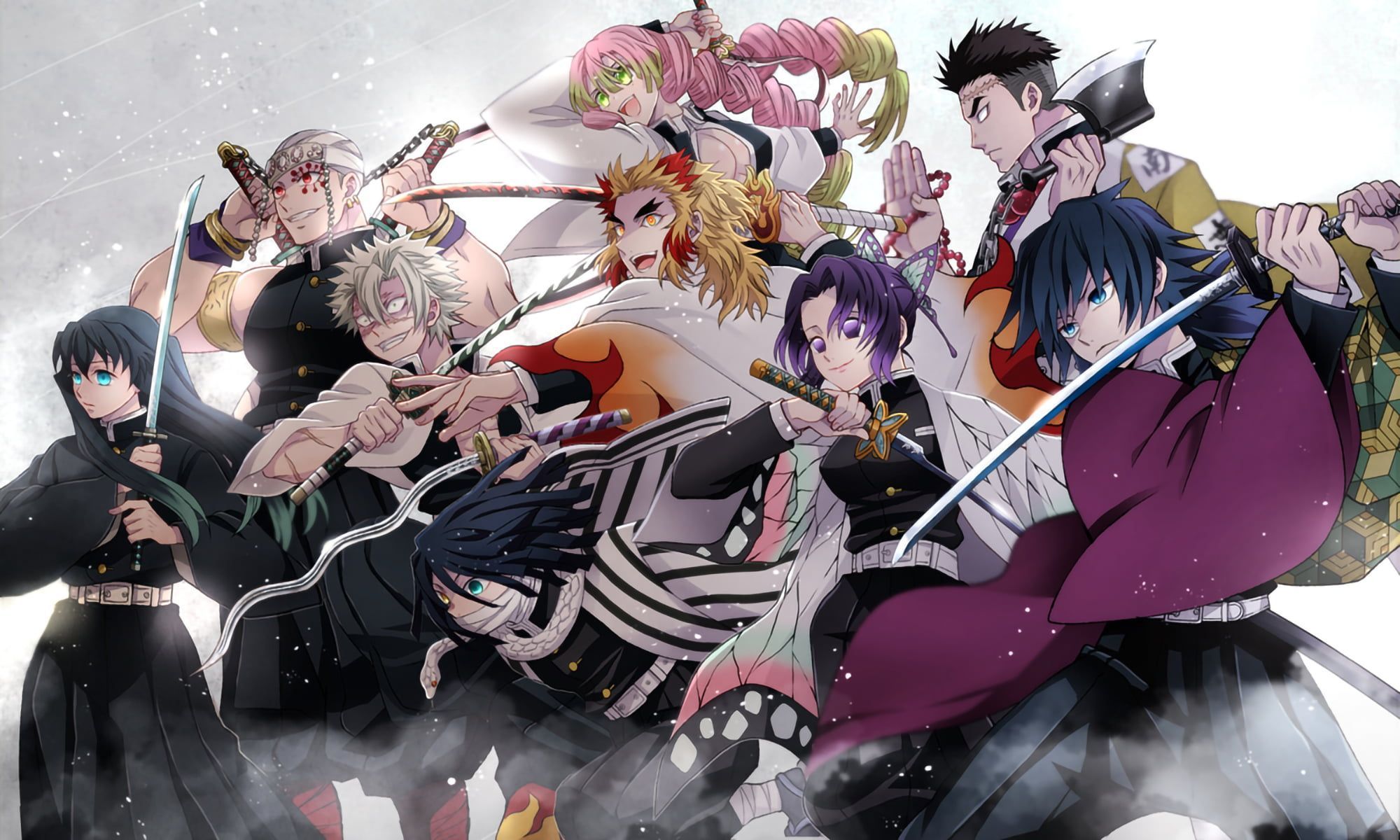 Hashira Kimetsu No Yaiba Wallpapers Wallpaper Cave