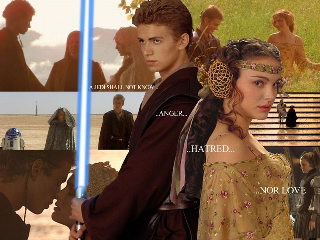 Star Wars Anakin And Padme Wallpaper
