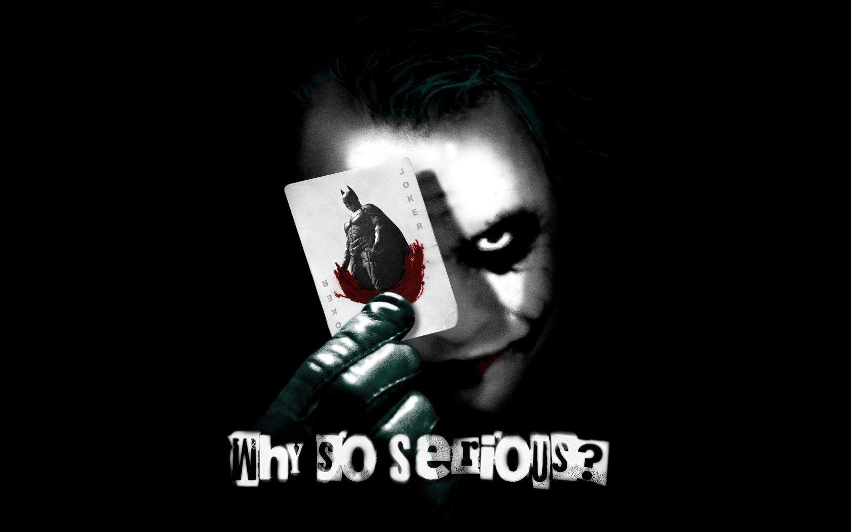 4k Wallpaper Joker Why So Serious