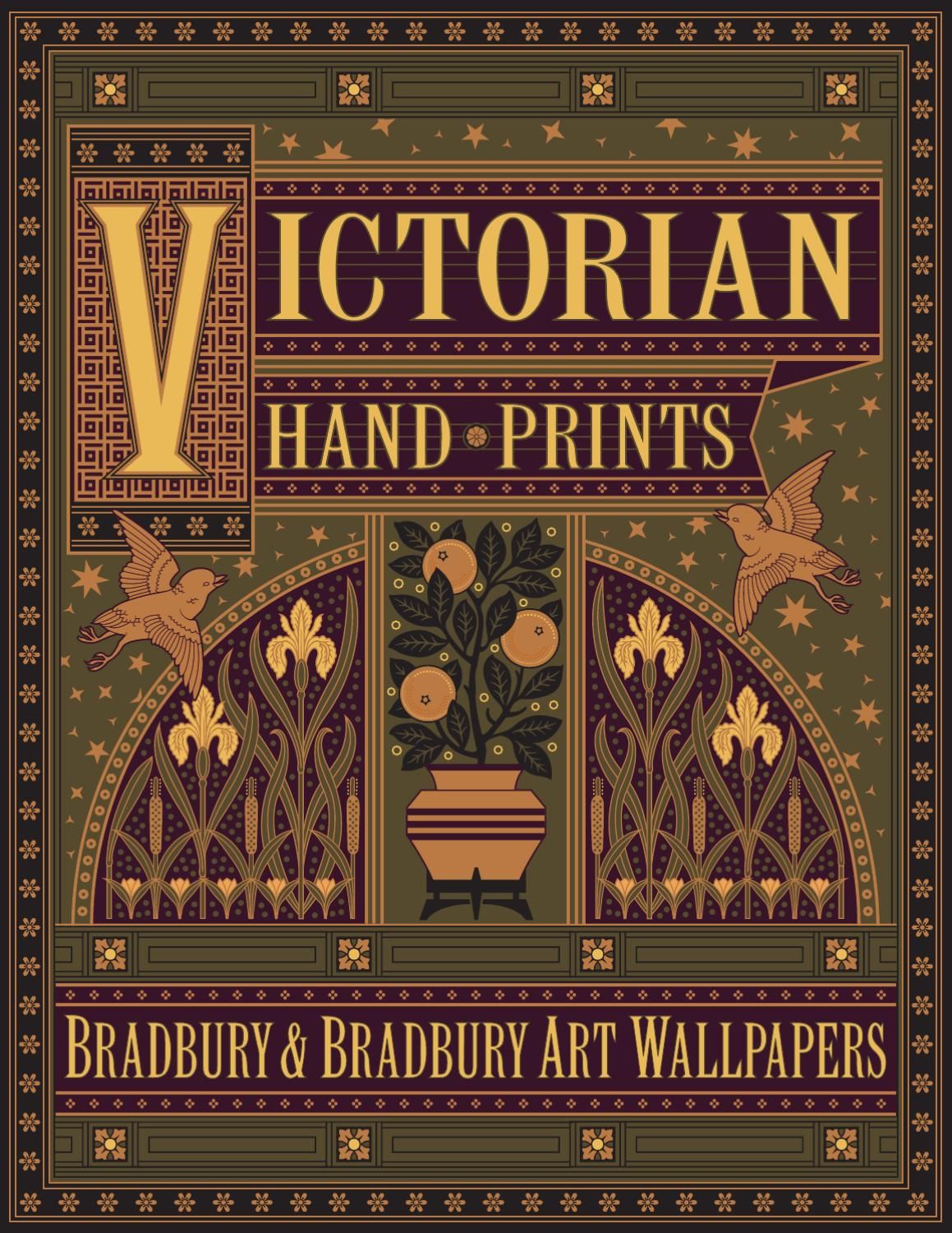 Bradbury & Bradbury Victorian Hand Prints Wallpaper Catalog By Bradbury & Bradbury Art Wallpaper
