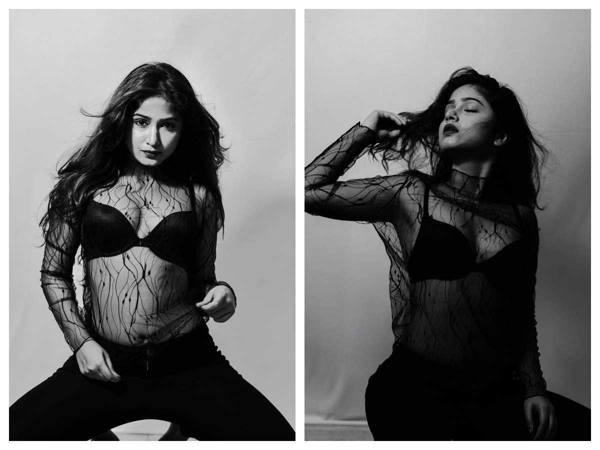 Photo: Pranali Ghogare Looks Smoking Hot In Her All Black Ensemble. Marathi Movie News Of India