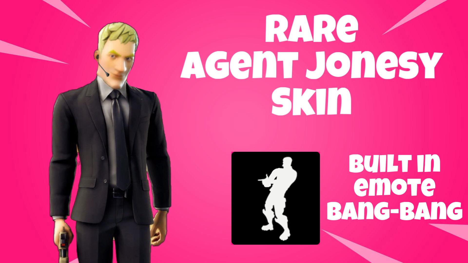 Agent Jonesy skin concept