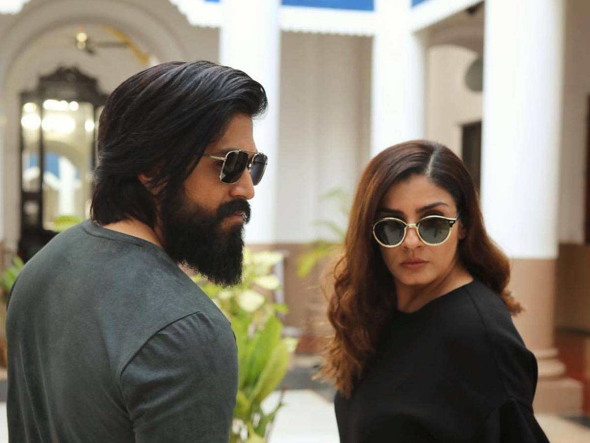 KGF Chapter 2: Yash and Raveena Tandon's swag and bossy avatar from the sets will leave you amazed