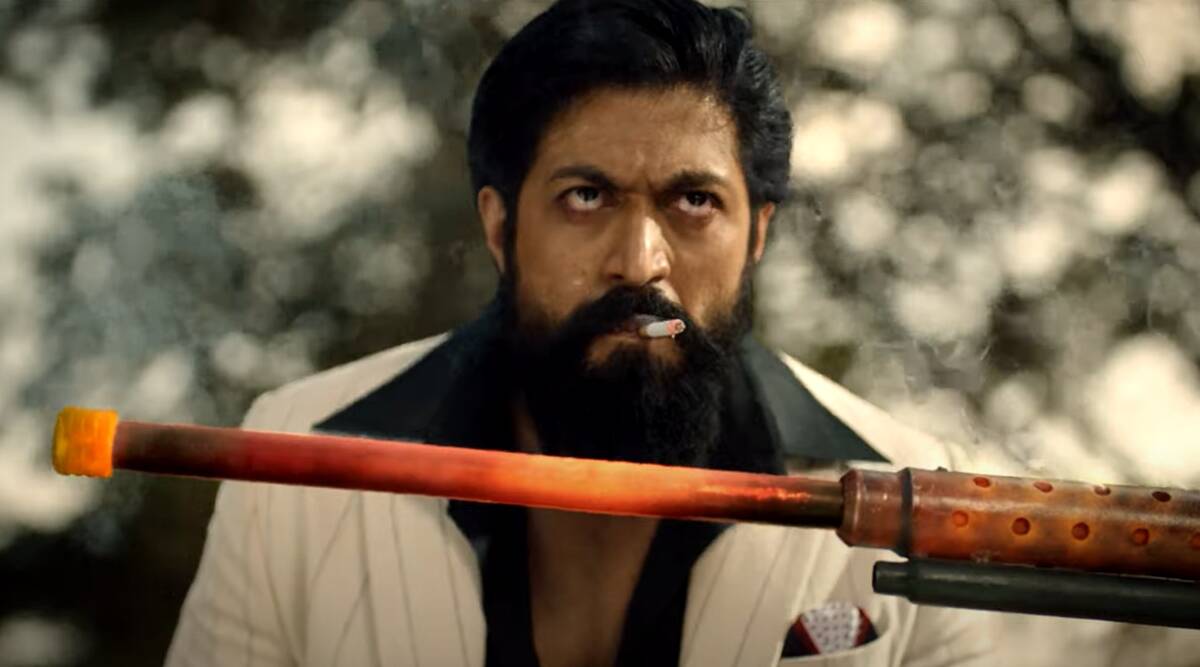 KGF 2 teaser: Yash's Rocky unleashes hell. Entertainment News, The Indian Express