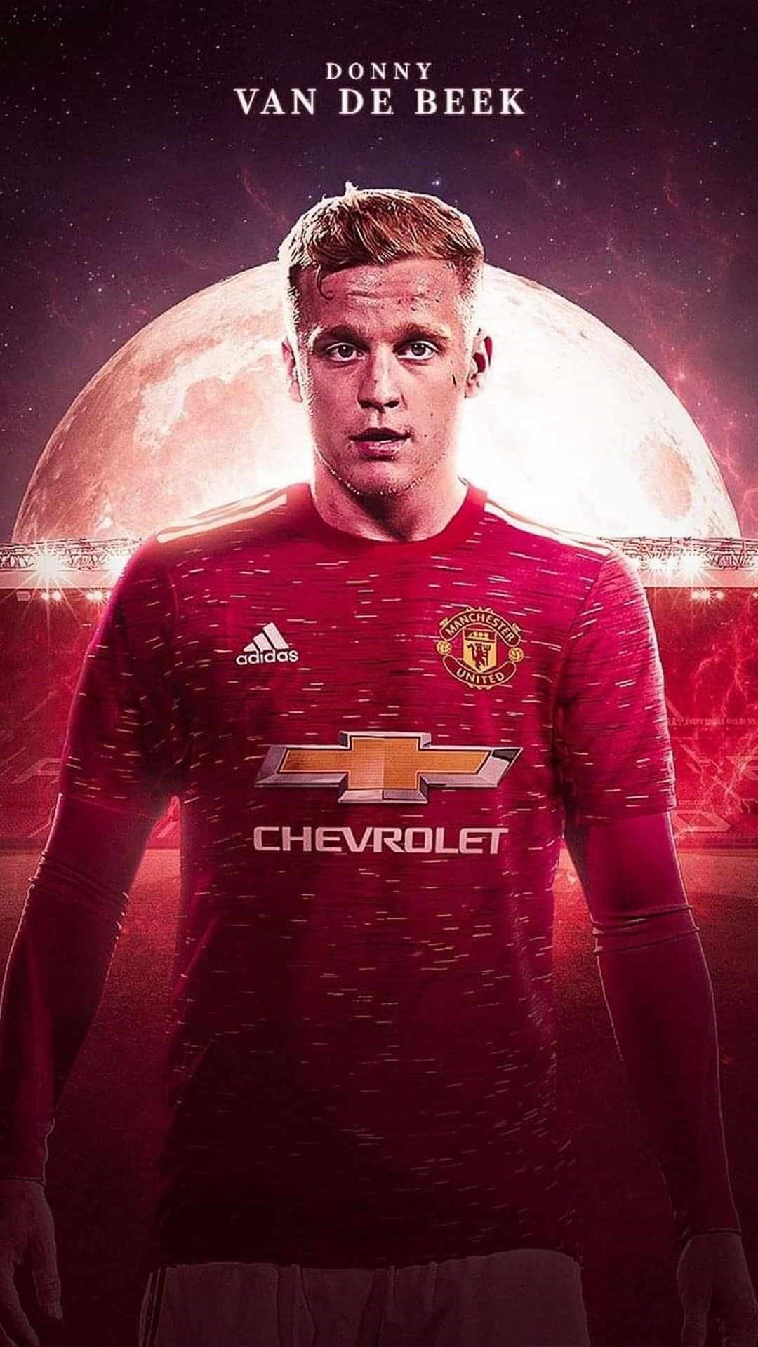 Donny Van De Beek Manchester United iPhone Wallpaper Football Wallpaper