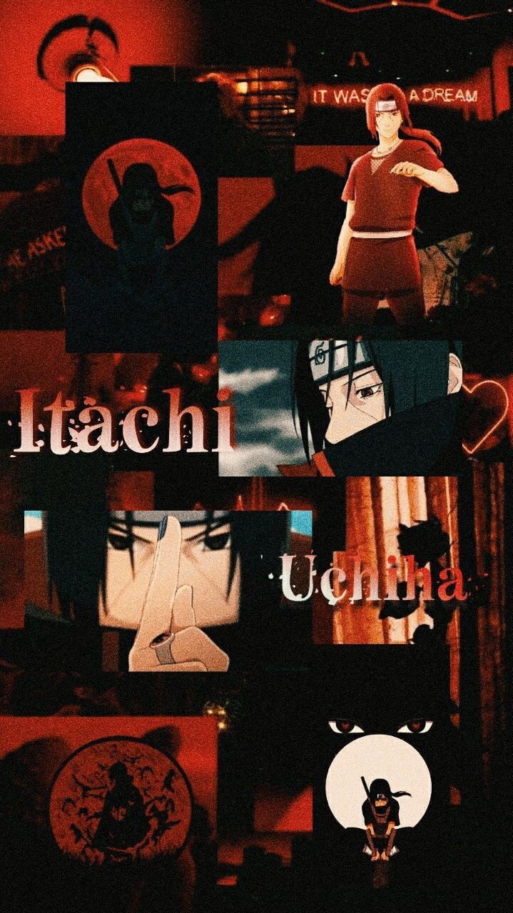 Itachi Uchiha aesthetic wallpaper. Red aesthetic grunge, Anime wallpaper phone, Anime wallpaper iphone