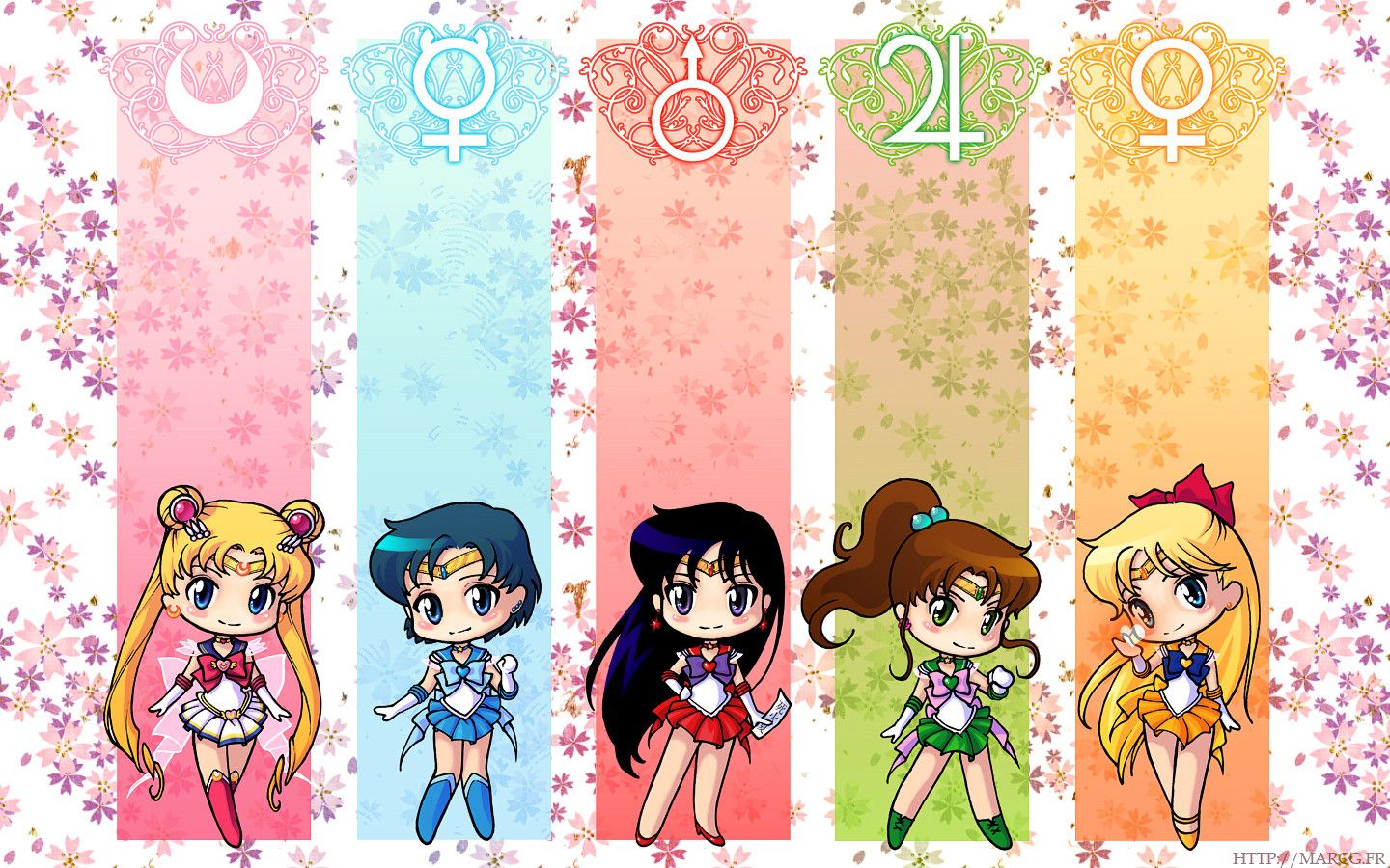 Anime Cute Sailor Moon Wallpaper