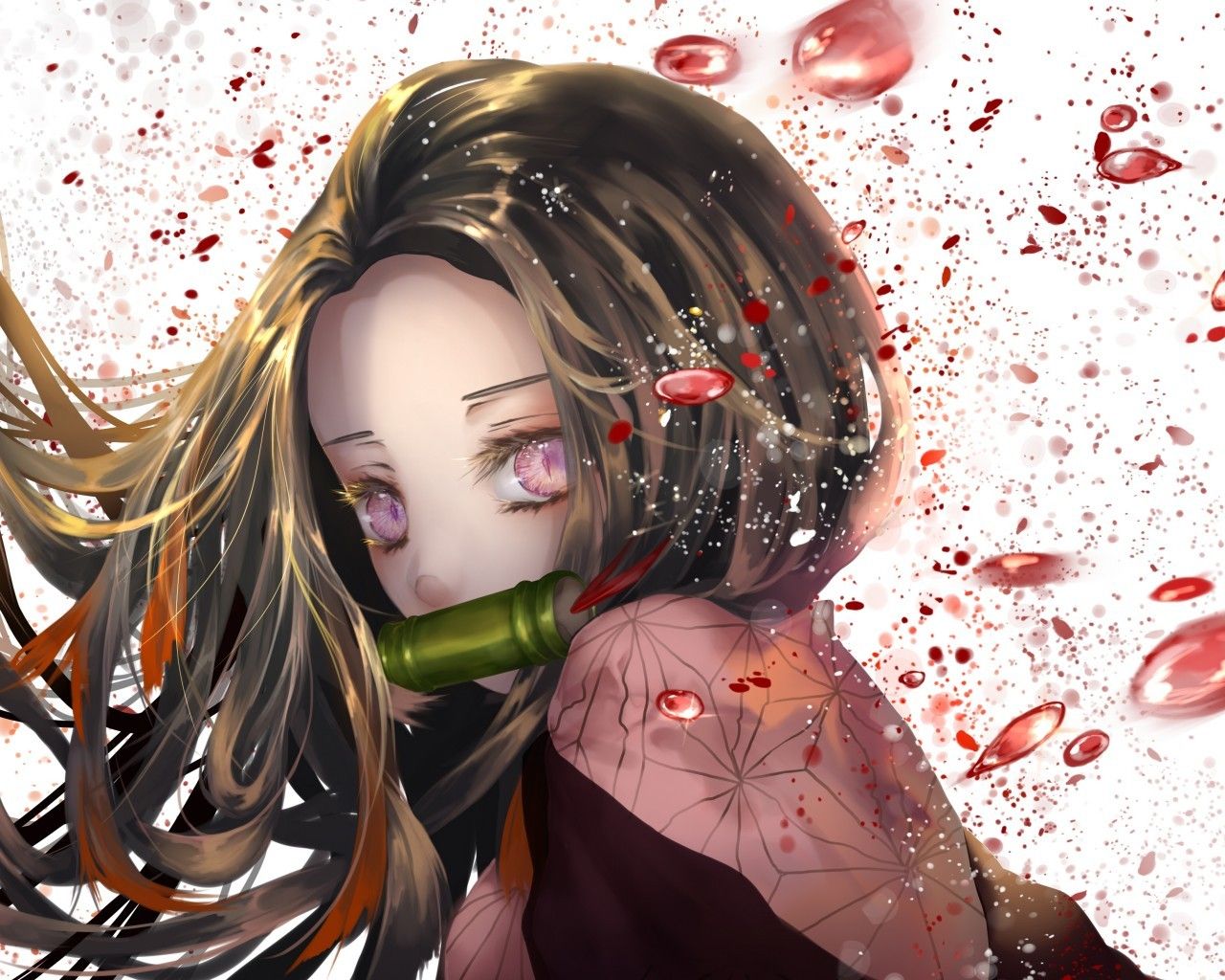 Kawaii Anime Wallpaper Demon Slayer Nezuko Cute - musingsandotherfroufrou
