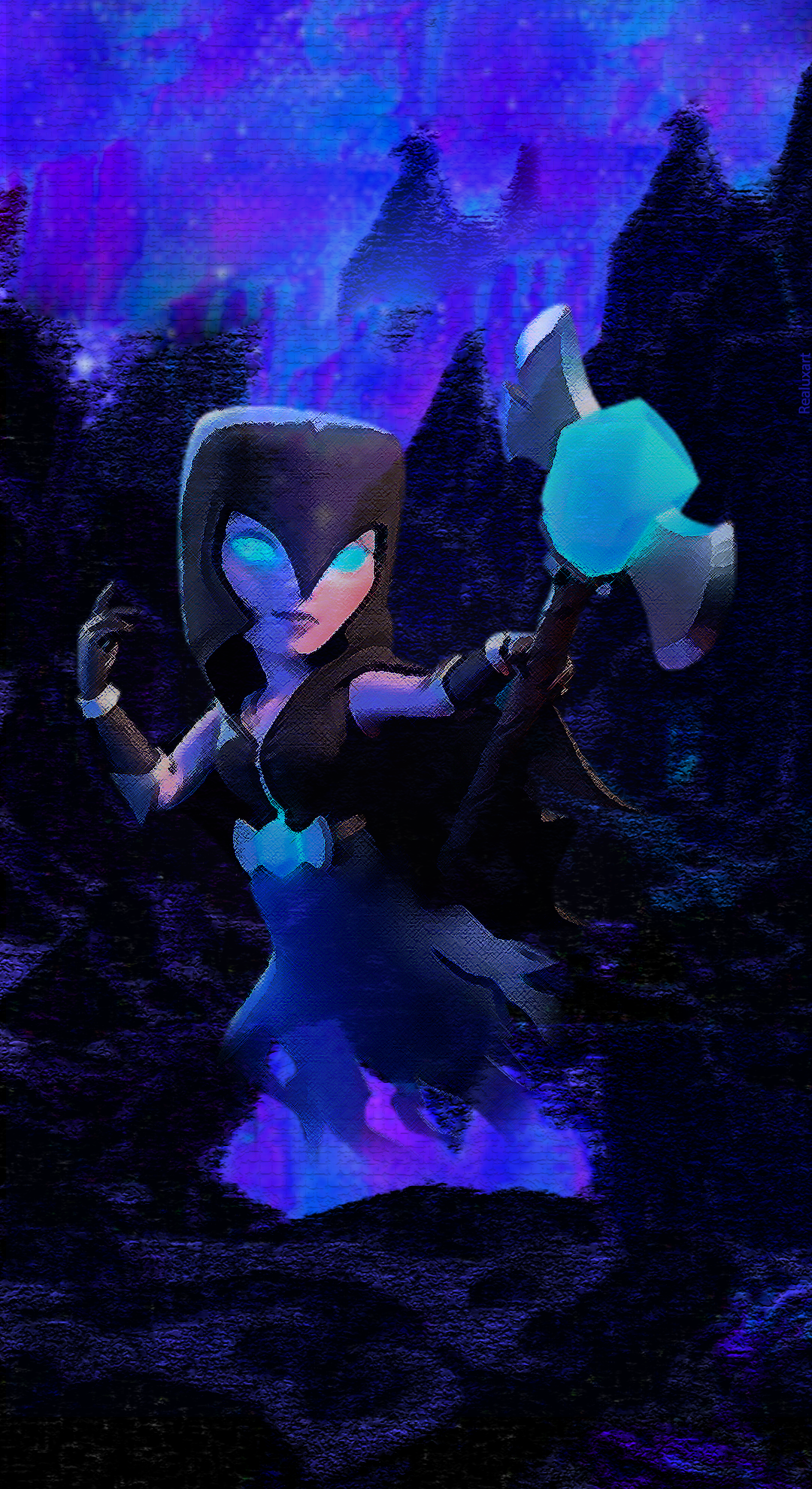 Night Witch wallpaper by Realuxart (me)! Thank you everyone who requested for it