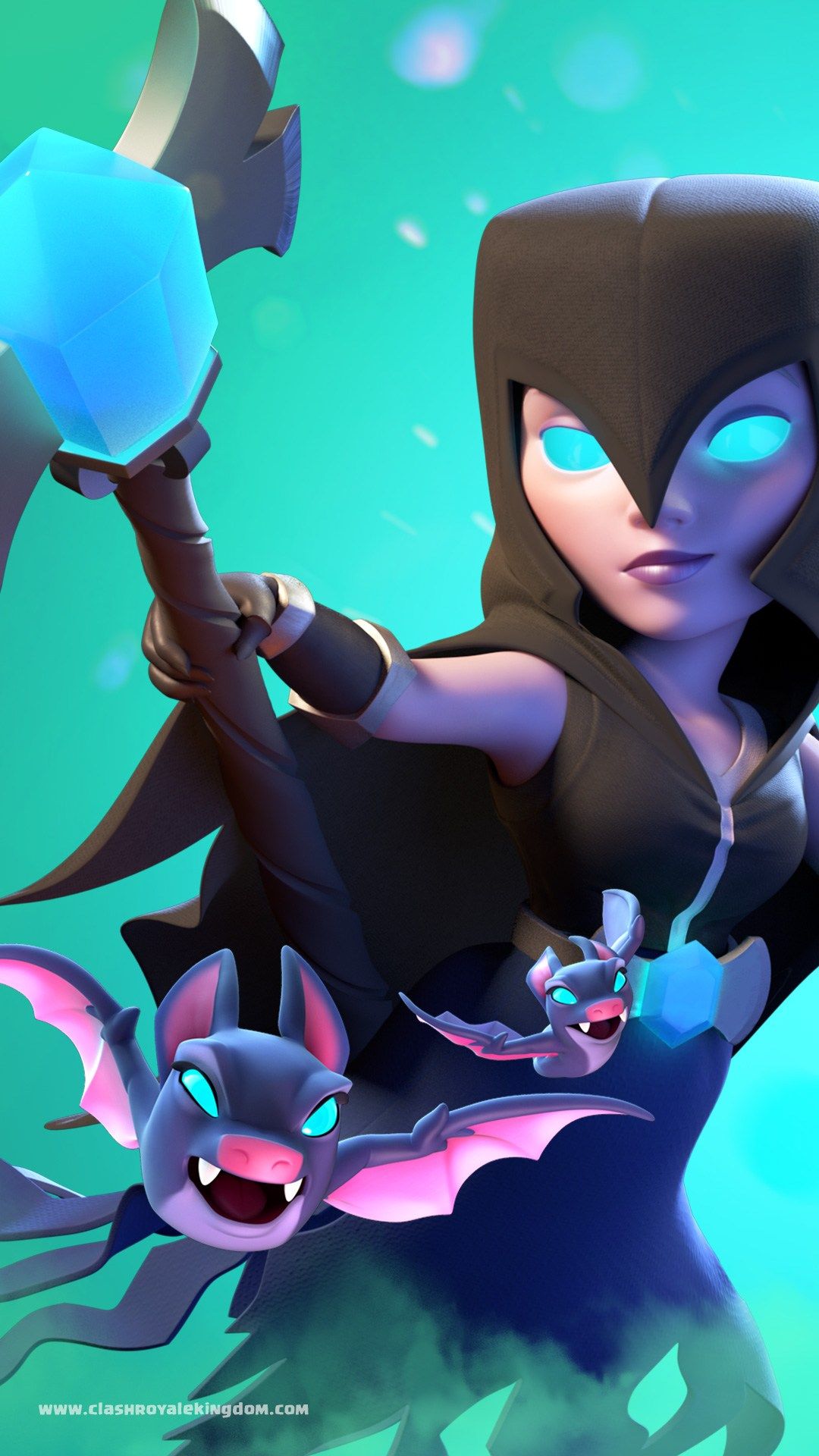 Night Witch Wallpaper Clash Royale HD Wallpaper