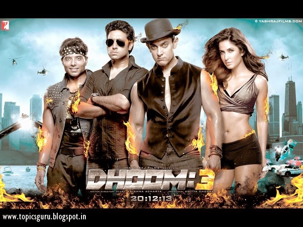 INDIAN FILMS: DHOOM 3 MOVIE. WALLPAPERS. POSTERS. FIRST LOOK. MOVIE REVIEW. PREVIEW