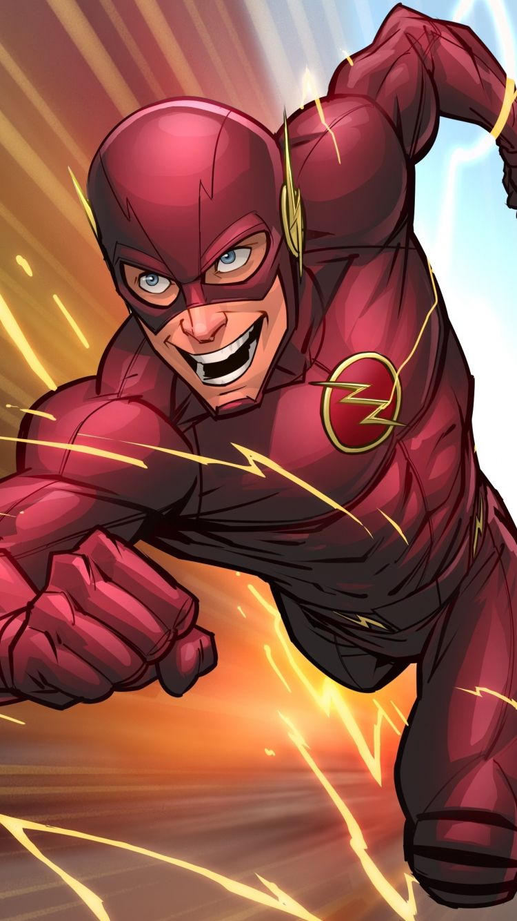 Download speedster, the flash, dc comics, superhero 750x1334 wallpaper, iphone iphone 750x1334 HD image, background, 9232