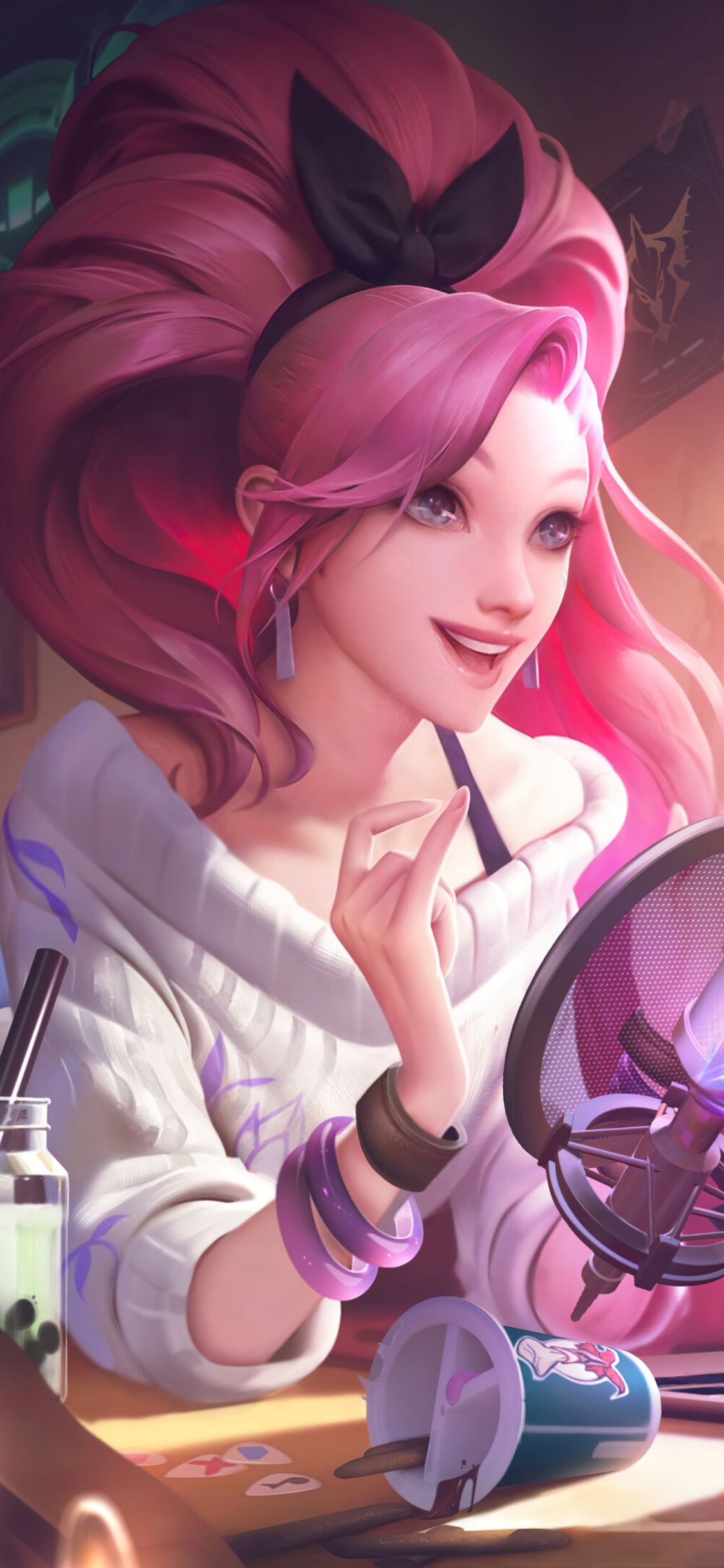 344077 Seraphine LoL League of Legends Video Game 4k  Rare Gallery HD  Wallpapers
