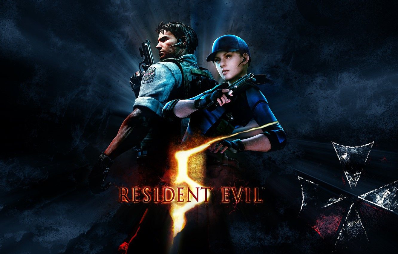 Wallpaper girl, background, male, Residen Evil image for desktop, section игры
