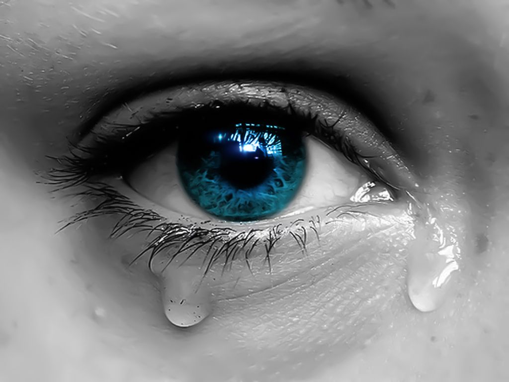 Cry Sad Eyes Wallpaper