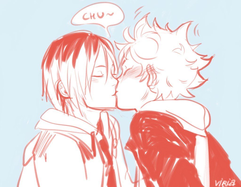 image about kenhina ♡. See more about haikyuu, kenhina and hinata shouyou