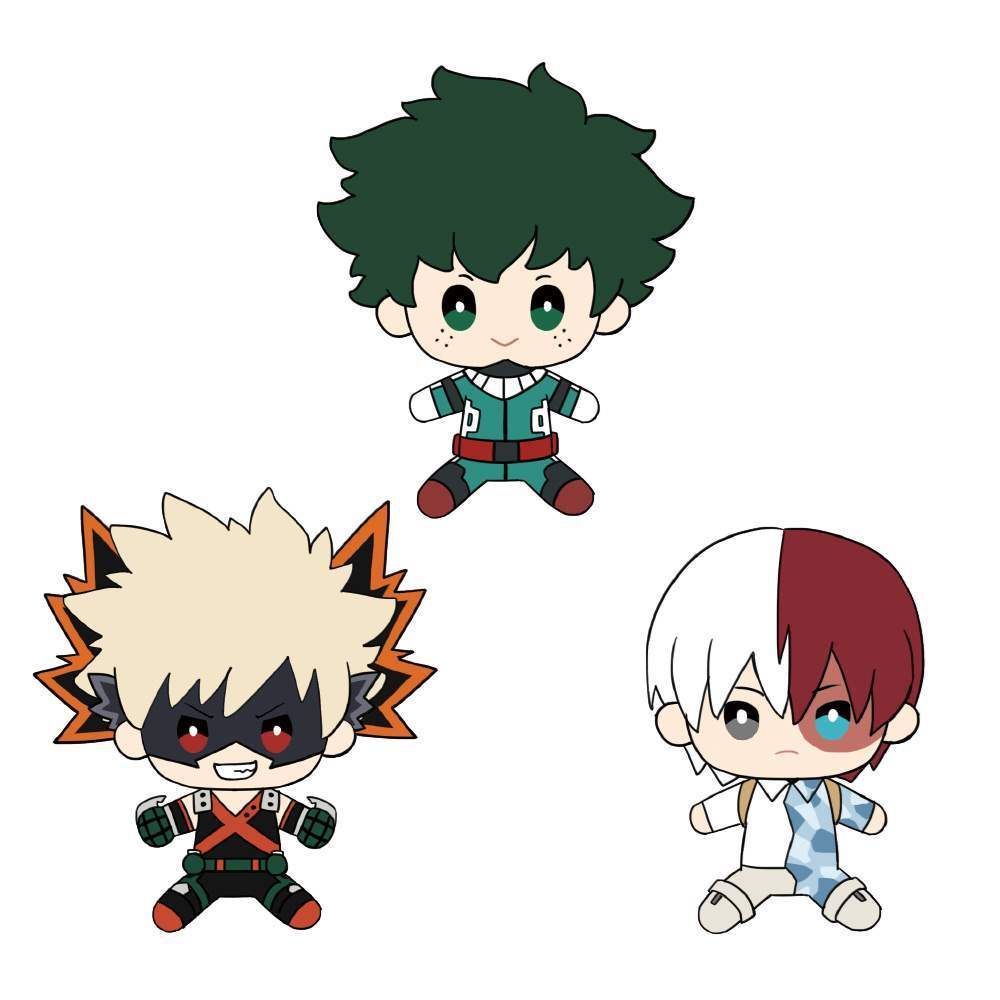 Blog Anime Wallpaper: Todoroki X Midoriya X Bakugou Doujinshi Wallpaper