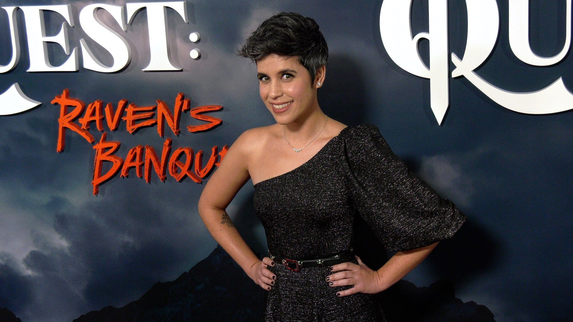 Ashly Burch “Mythic Quest: Raven's Banquet” Premiere Red Carpet Fashion