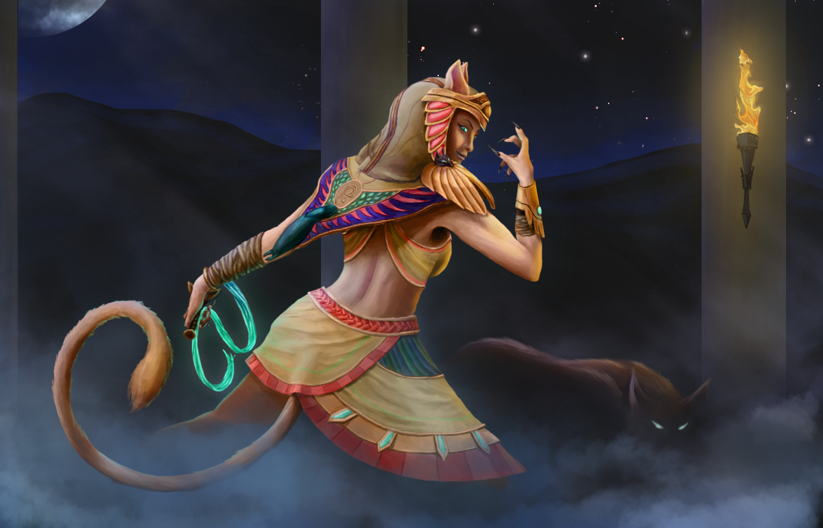 Bastet Wallpaper. Egyptian Bastet Wallpaper, Bastet Anthro Wallpaper and Bastet Smite Wallpaper