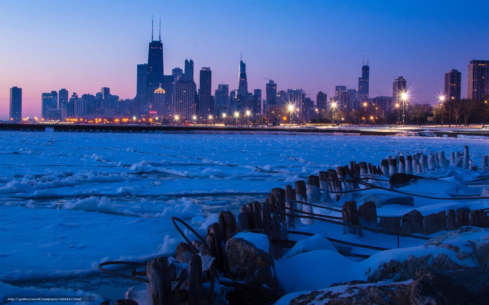 Chicago Winter Picture for Wallpaper