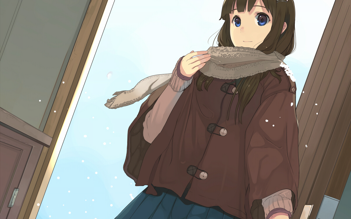 Page 11  anime winter girl HD wallpapers  Pxfuel