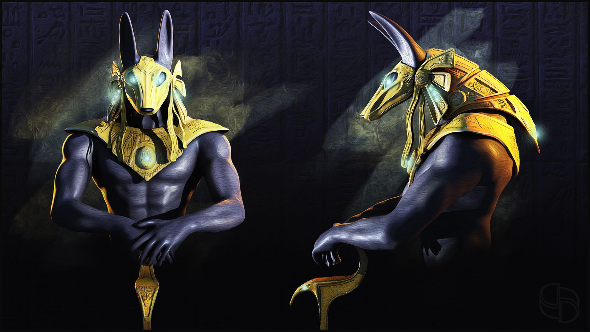 Anubis And Bastet Wallpapers - Wallpaper Cave